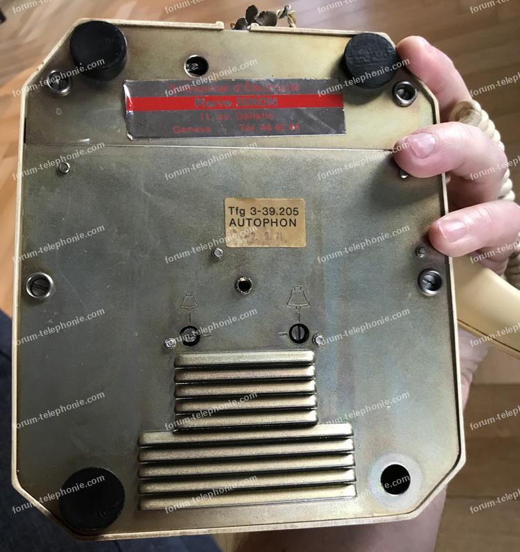 adapter téléphone des années 70 sur une box