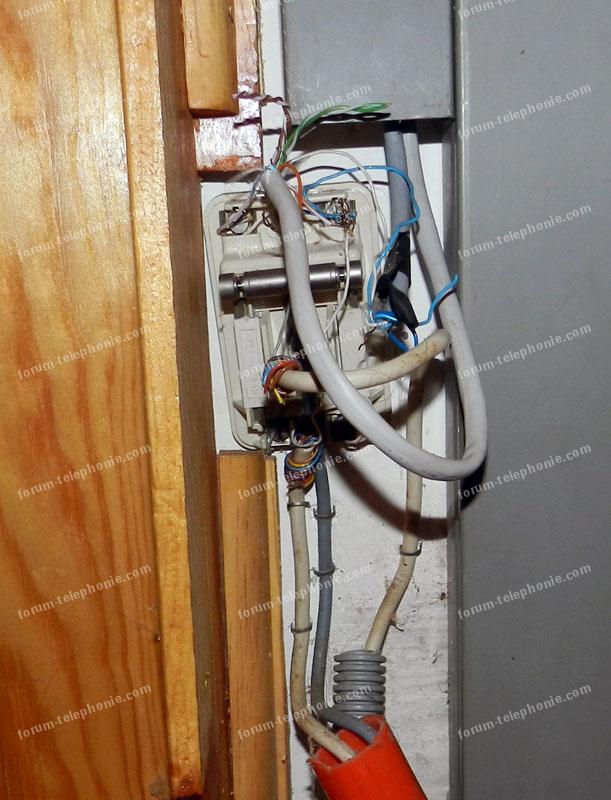 Problème câblage téléphonique